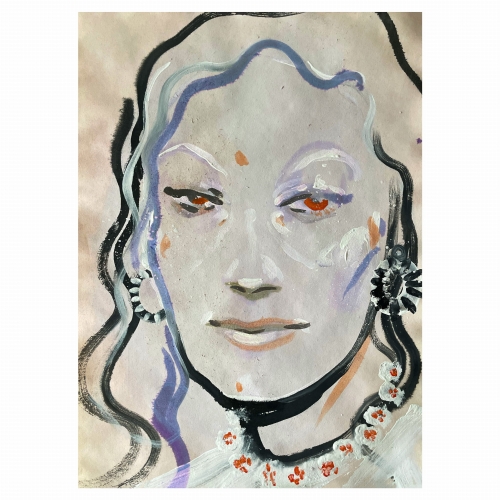 portrait in grey, purple and orange.jpg