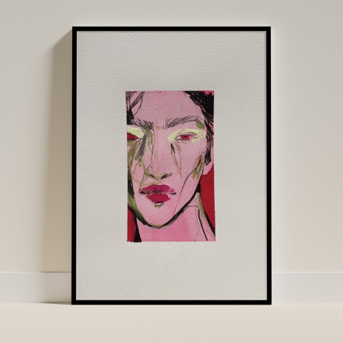 PORTRAIT IN PINK RED AND LIME.jpg