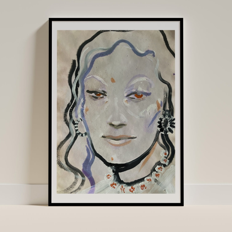 portrait in grey, purple and orange.jpg