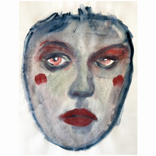 clown face in dark blue.jpg